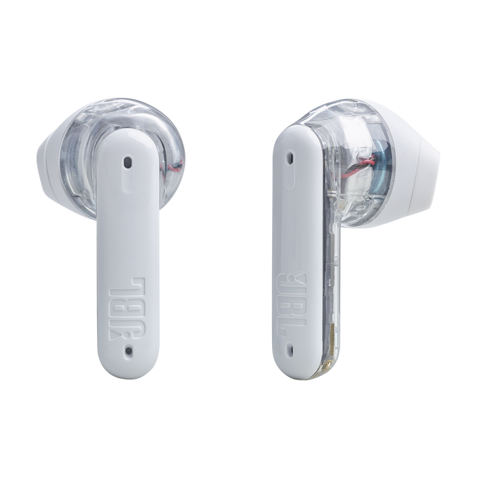 JBL Tune Flex Ghost Edition - White Ghost - True wireless Noise Cancelling earbuds - Detailshot 5 image number null